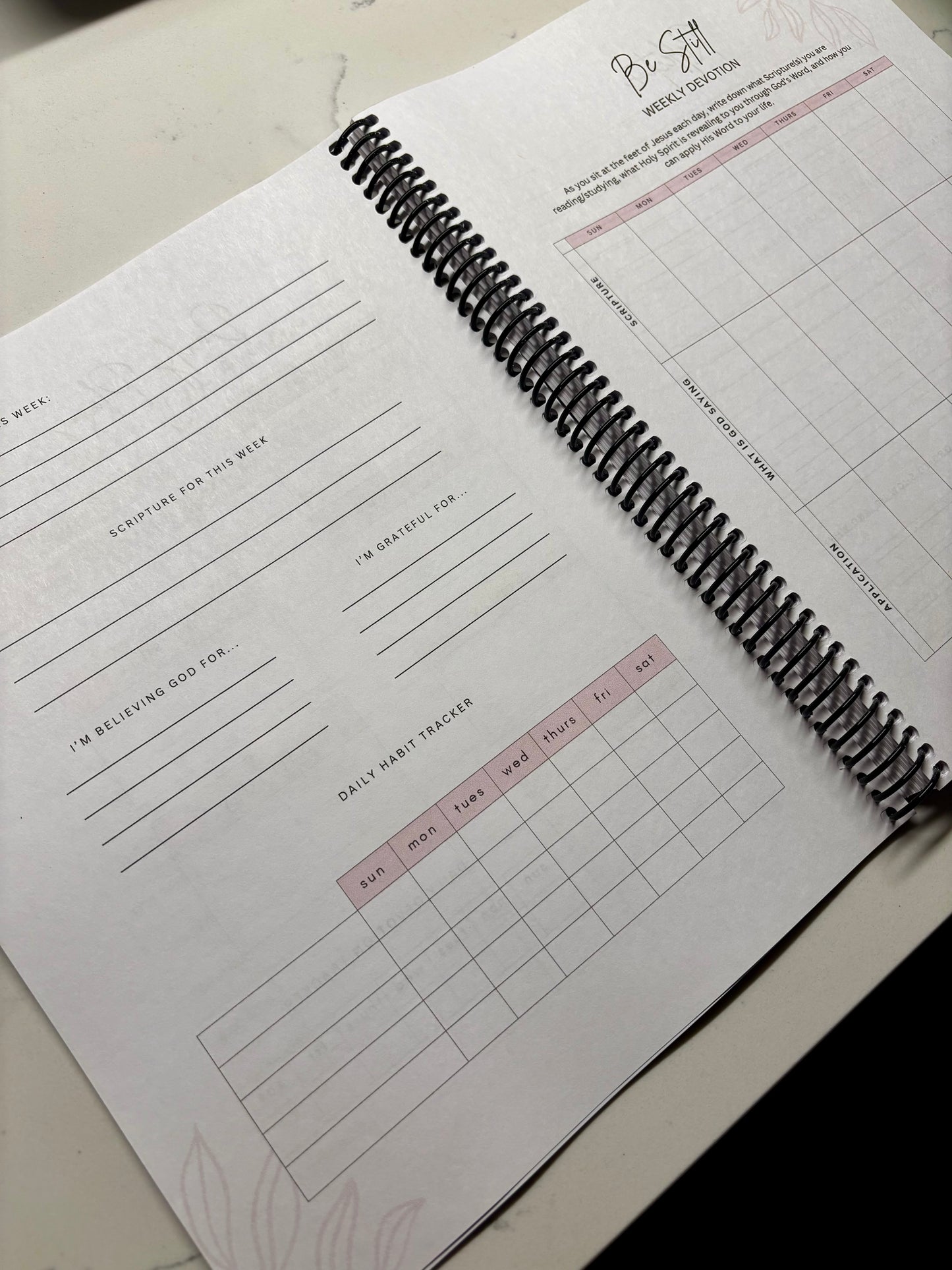 Faith + Life Daily/Weekly/Monthly Planner - 6 Month, Undated