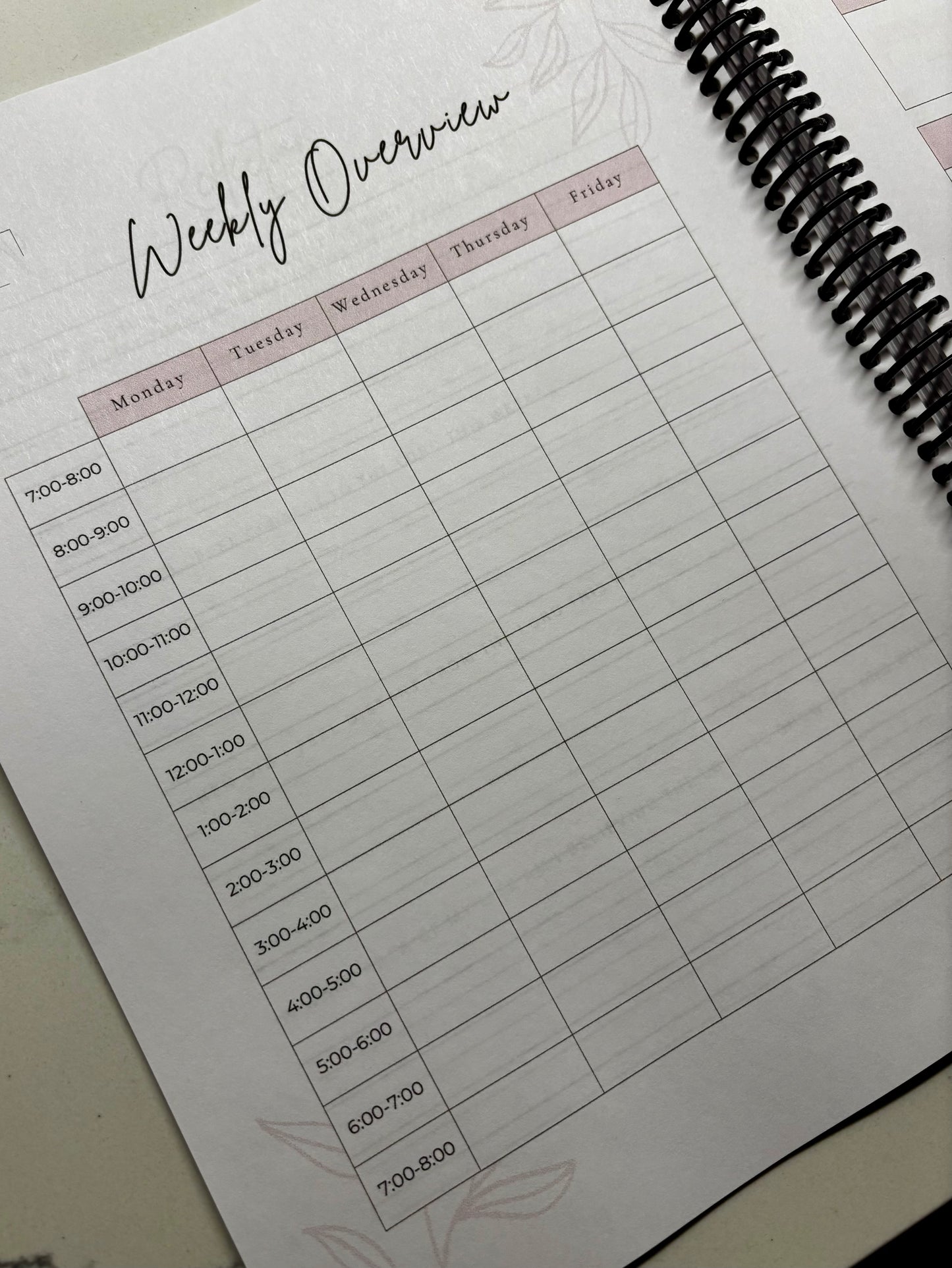 Faith + Life Daily/Weekly/Monthly Planner - 6 Month, Undated
